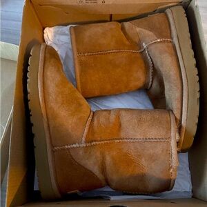 Classic short chestnut UGG boots
